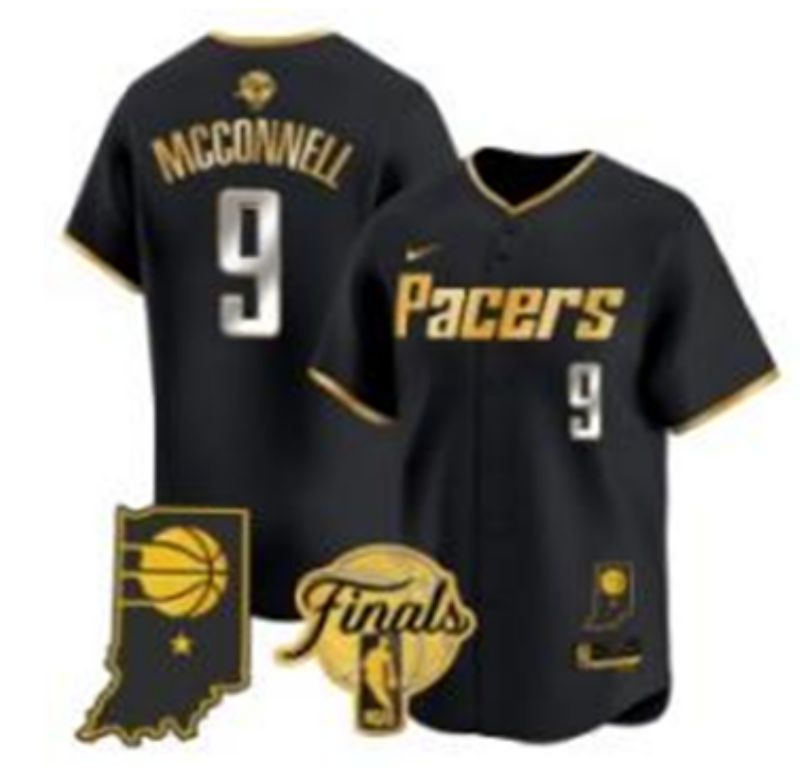 Men 2025 Oklahoma City Thunder #9 Caruso Black Gold Nike Joint Name NBA Jersey style 22